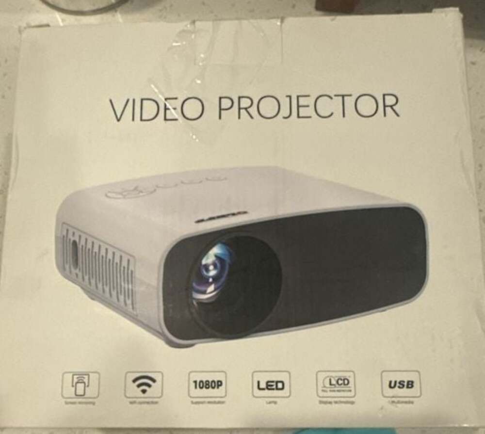 Projector For Home Movies, Yg280 1080P (Us Plug)